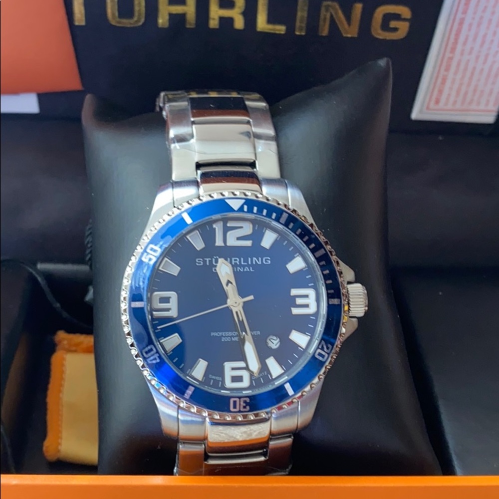 New with tags Stuhrling watch